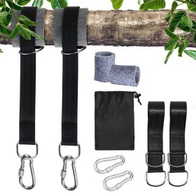 Tree Swing Hanging Straps Strong Hammock Chair Belts Kit