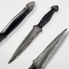 Vetus Dagger Knife with Sheath - Fixed Blade Martial Arts Knife - Dual Edge Blade For Outdoors;  Tactical;  Survival and EDC Double Egde Knife