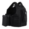 Tactical Vest Military Plate Carrier Molle Police Airsoft Combat Adjustable