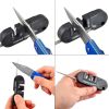 1pc Portable Tungsten Ceramic Carbide Knife; Whetstone Sharpener; For Fish Hook; Pocket Tool For Outdoor Camping Hiking; Fishing
