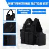 Tactical Vest Military Plate Carrier Molle Police Airsoft Combat Adjustable