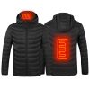 Male And Female Lightweight Electric Padded Jacket Usb Constant Temperature Electric Heating Padded Jacket