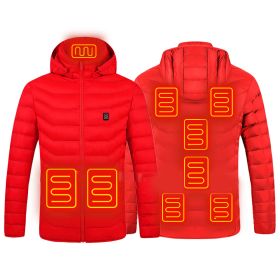 Male And Female Lightweight Electric Padded Jacket Usb Constant Temperature Electric Heating Padded Jacket (size: XXL)