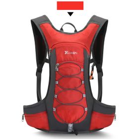 Hiking Cross Country Backpack Running Sports Water Bag Cycling Equipment (Color: Red)