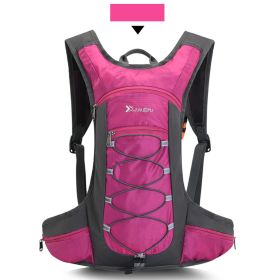 Hiking Cross Country Backpack Running Sports Water Bag Cycling Equipment (Color: Pink)