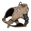 Dog Harness; large dog training tactical chest strap; K9 pet chest strap; vest type reflective dog rope; explosion-proof impulse traction