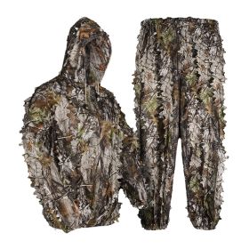 Kylebooker 3D Bionic Maple Leaf Hunting Ghillie Suit Camouflage Sniper Clothing (size: XL/XXL)