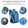 36L Outdoor Backpack Waterproof Daypack Travel Knapsack